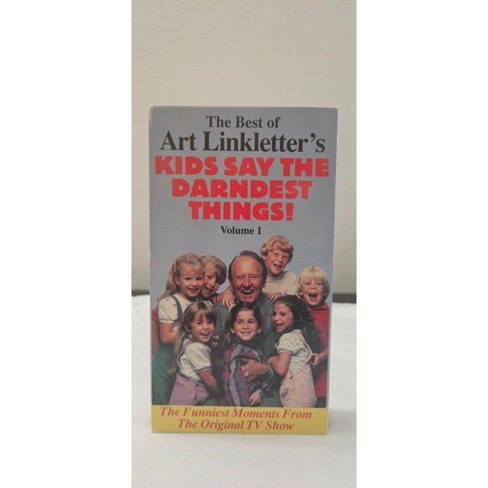 The Best of Art Linkletter's Kids Say the Darndest Things Vol 1 CBS VHS 1994